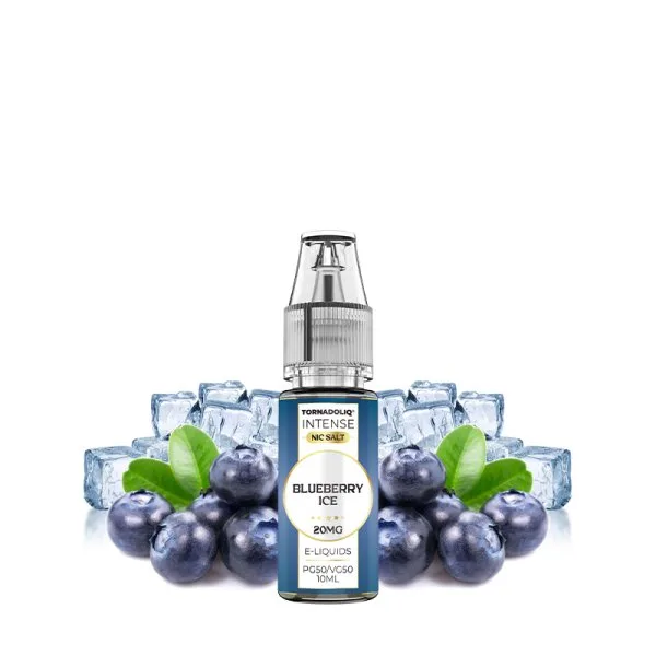 Blueberry Ice Nic Salts 10ml - Intense by Tornadoliq