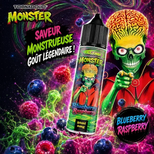 Blueberry Raspberry 0mg 50ml - Monster by Tornadoliq - image 2