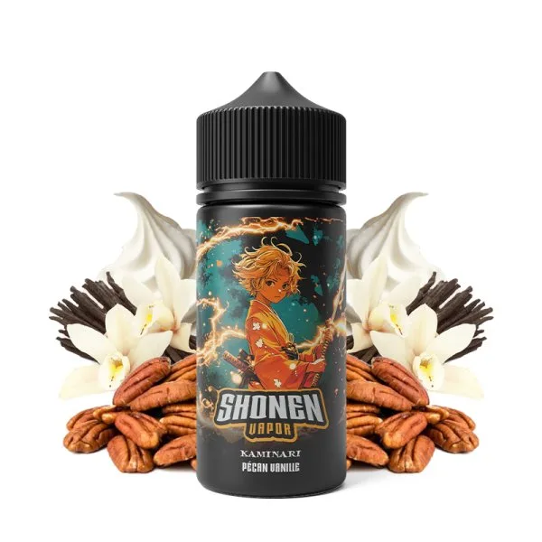 Kaminari (Vanille/Pecan) 0mg 100ml - Shonen Vapor