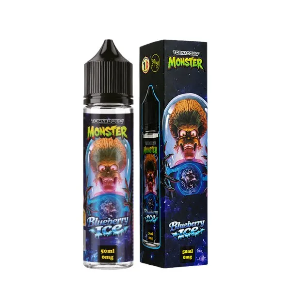 Blueberry Ice 0mg 50ml - Monster by Tornadoliq - image 6