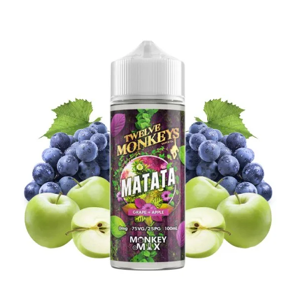 Matata Monkey Mix 0mg 100ml - Twelve Monkeys - image 2