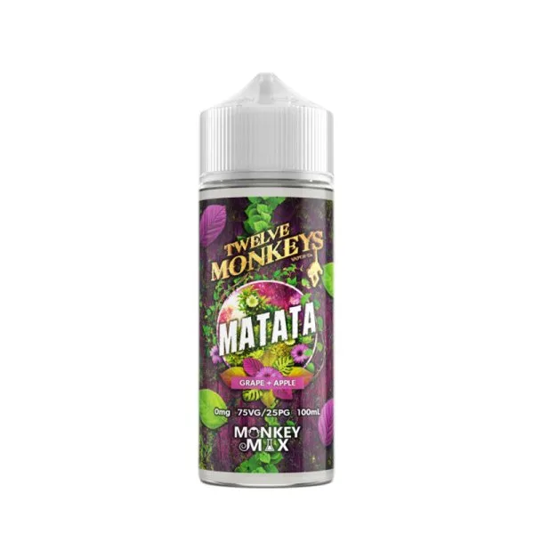 Matata Monkey Mix 0mg 100ml - Twelve Monkeys - image 3