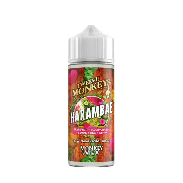 Harambae Monkey Mix 0mg 100ml - Twelve Monkeys - image 3
