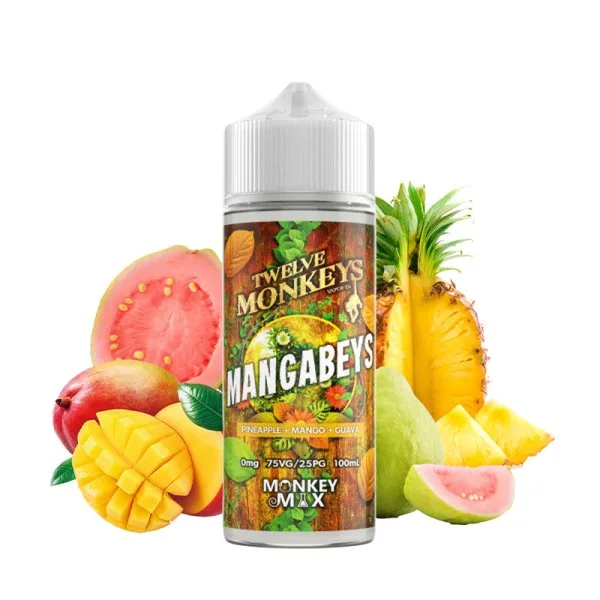 Mangabeys Monkey Mix 0mg 100ml - Twelve Monkeys - image 2