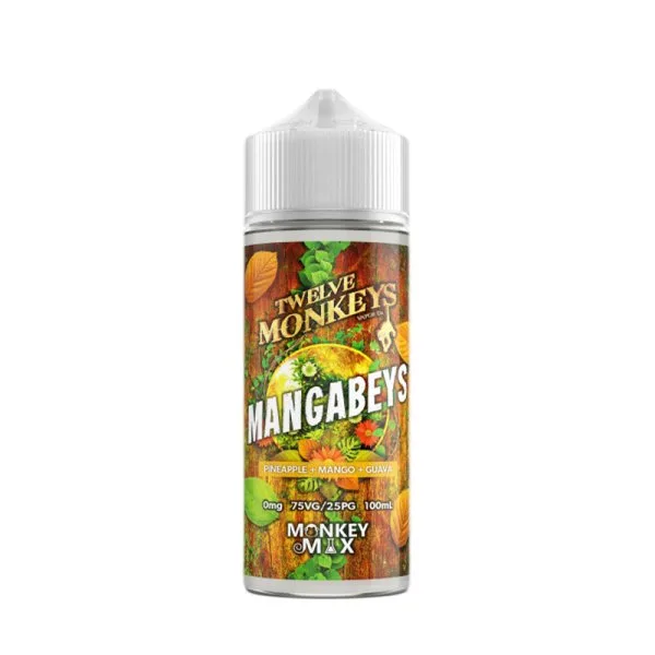 Mangabeys Monkey Mix 0mg 100ml - Twelve Monkeys - image 3