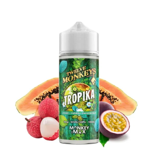 Tropika Monkey Mix 0mg 100ml - Twelve Monkeys - image 2