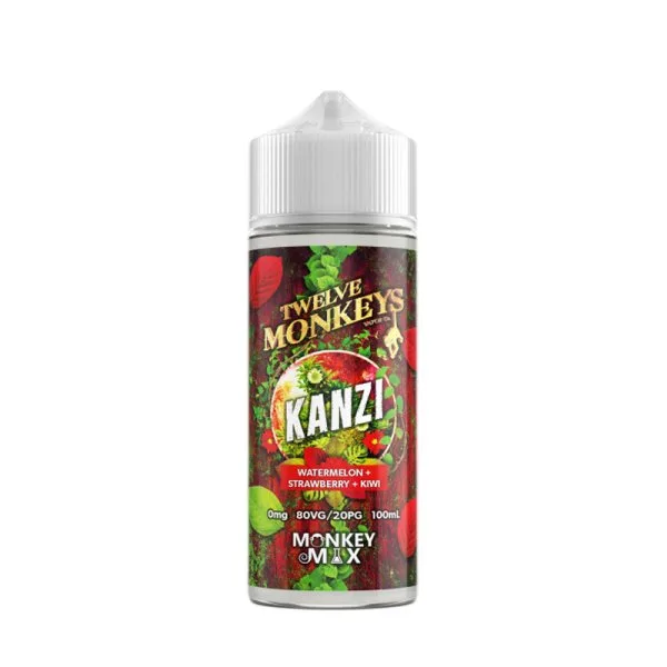 Kanzi Monkey Mix 0mg 100ml - Twelve Monkeys - image 3