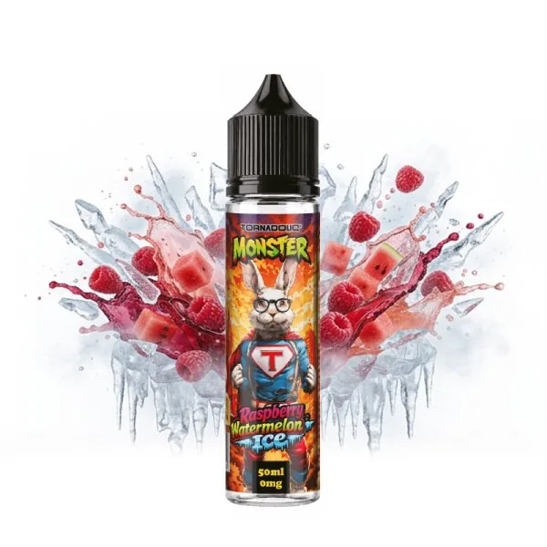 Raspberry Watermelon Ice 0mg 50ml - Monster by Tornadoliq - image 3