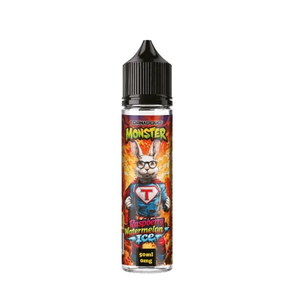 Raspberry Watermelon Ice 0mg 50ml - Monster by Tornadoliq - image 4