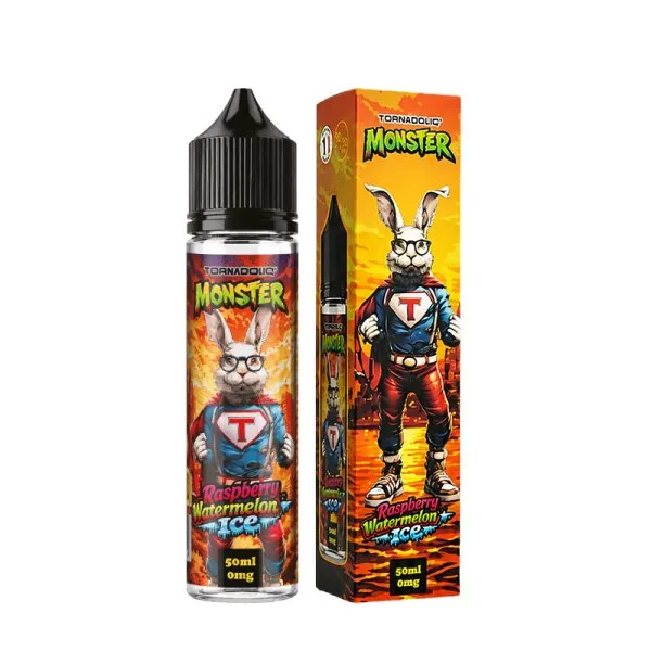 Raspberry Watermelon Ice 0mg 50ml - Monster by Tornadoliq - image 5