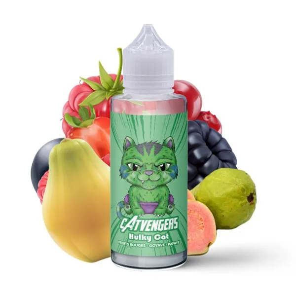 Hulky Cat 0mg 100ml - Catvengers