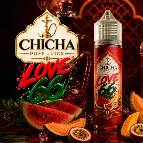 Love 66 0mg 50ml - Chicha Puff Juice - image 2
