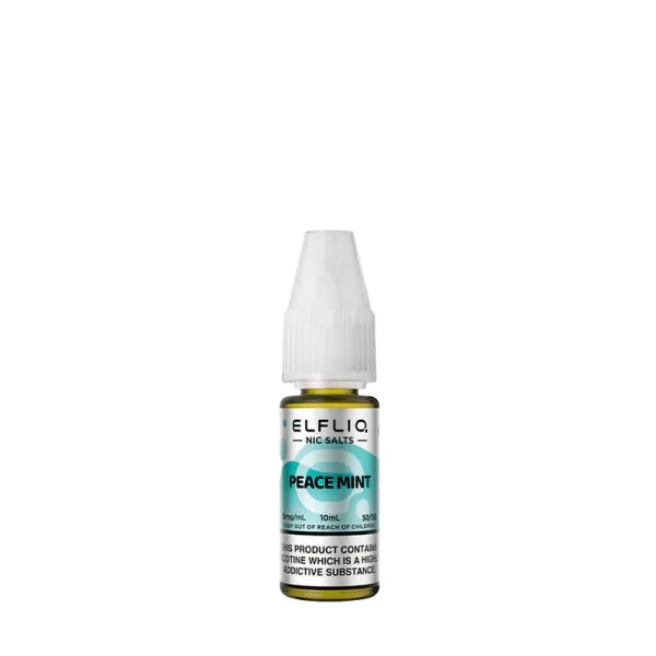 Peace Mint Nic Salt 10ml - Elfliq by Elfbar - image 3