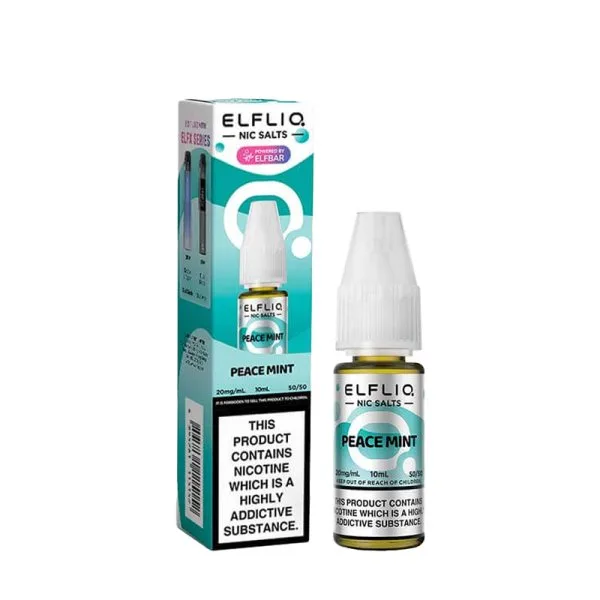 Peace Mint Nic Salt 10ml - Elfliq by Elfbar - image 4
