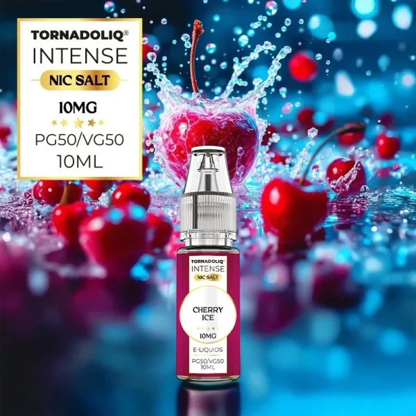 Cherry Ice Nic Salts 10ml - Intense by Tornadoliq - image 3