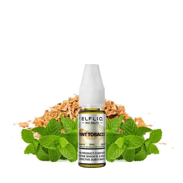 Mint Tobacco Nic Salt 10ml - Elfliq by Elfbar - image 2