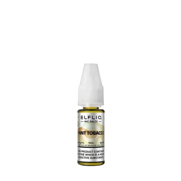 Mint Tobacco Nic Salt 10ml - Elfliq by Elfbar - image 3