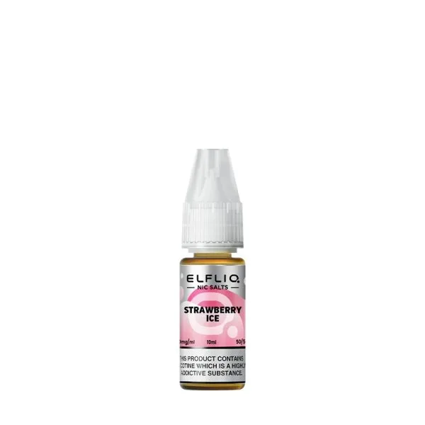 Strawberry Ice Nic Salt 10ml - Elfliq by Elfbar - image 3