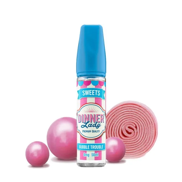 Bubble Trouble 0mg 50ml - Sweets by Dinner Lady