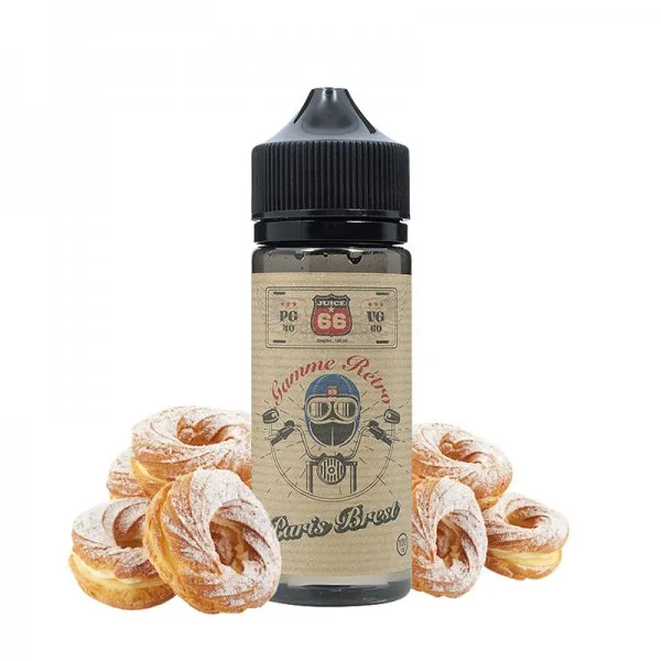 Paris Brest 0mg 100ml - Retro by Juice 66 - image 2