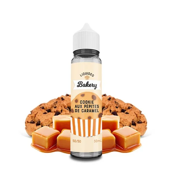 Cookie aux Pépites de Caramel 0mg 50ml - Liquideo Tentation - image 2