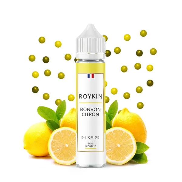 Bonbon Citron 0mg  50ml - Roykin - image 2