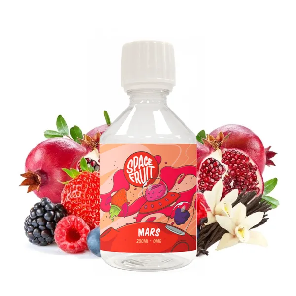 (Nouvelle Bouteille) Mars 0mg 200ml - Space Fruit - image 2