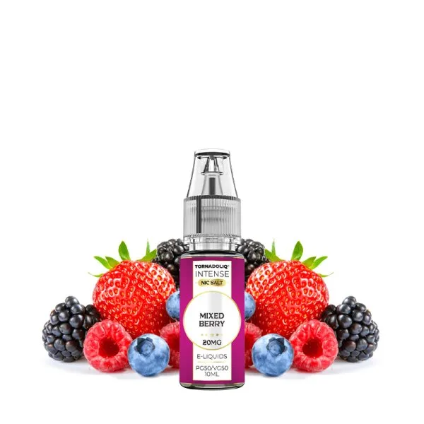 Mixed Berry Nic Salts 10ml - Intense by Tornadoliq - image 5