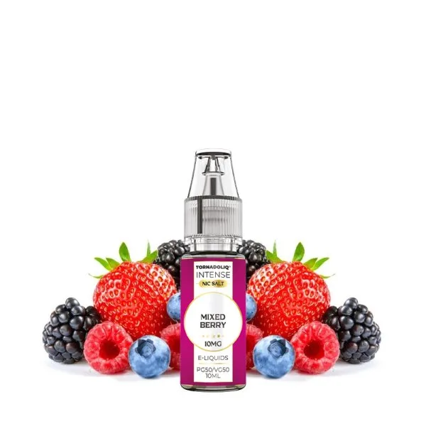 Mixed Berry Nic Salts 10ml - Intense by Tornadoliq - image 9