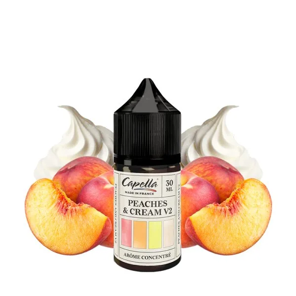 Concentré Peaches & Cream v2 30ml - Capella - image 2
