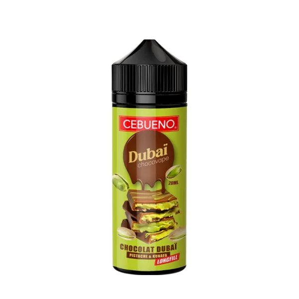 Long Fill (Arôme Concentré) Dubaï Chocovape 0mg 20/120ml - Cebueno - image 3