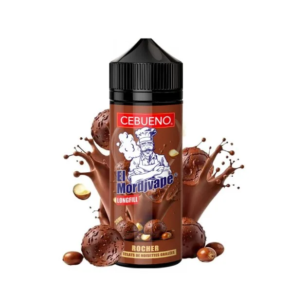 Long Fill (Arôme Concentré) El Mordjvape Rocher 0mg 20/120ml - Cebueno - image 2