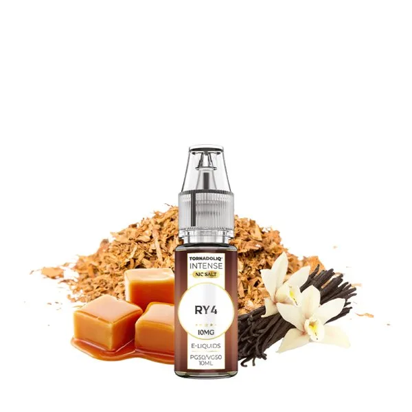 RY4 Nic Salts 10ml - Intense by Tornadoliq - image 9