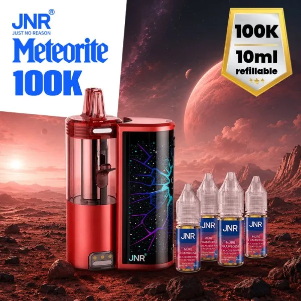 Pack Meteorite 100K 1200mAh 10ml / 2% - JNR - image 2