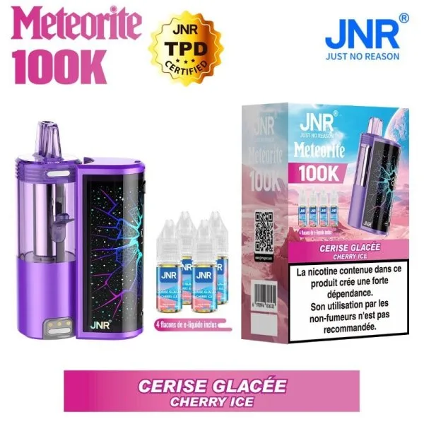 Pack Meteorite 100K 1200mAh 10ml / 2% - JNR - image 5