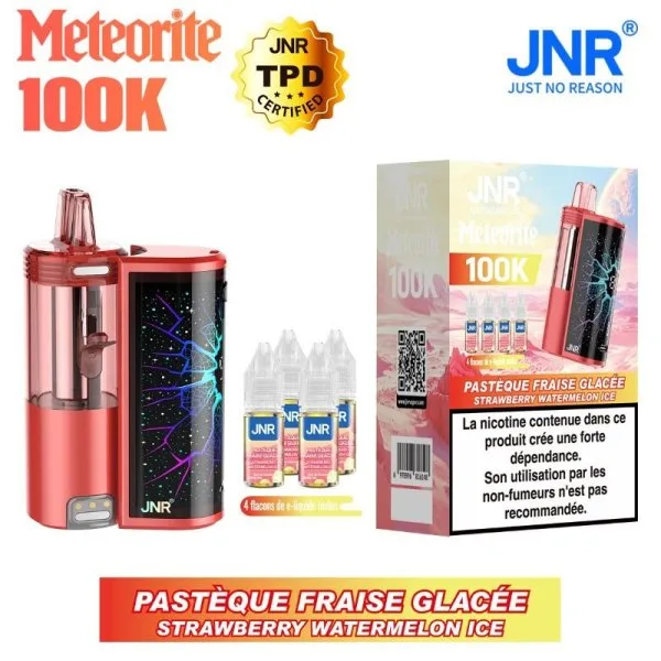 Pack Meteorite 100K 1200mAh 10ml / 2% - JNR - image 8