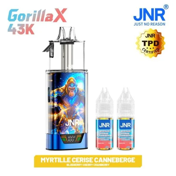 Pack Gorilla X 43K 1000mAh 15ml / 0% - JNR - image 4