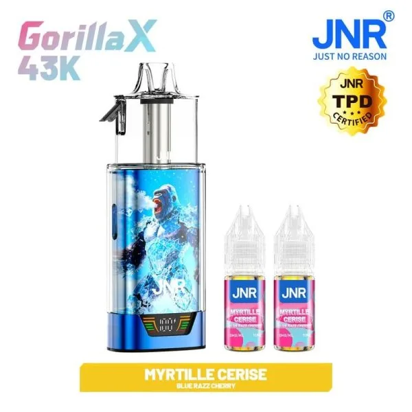 Pack Gorilla X 43K 1000mAh 15ml / 0% - JNR - image 6