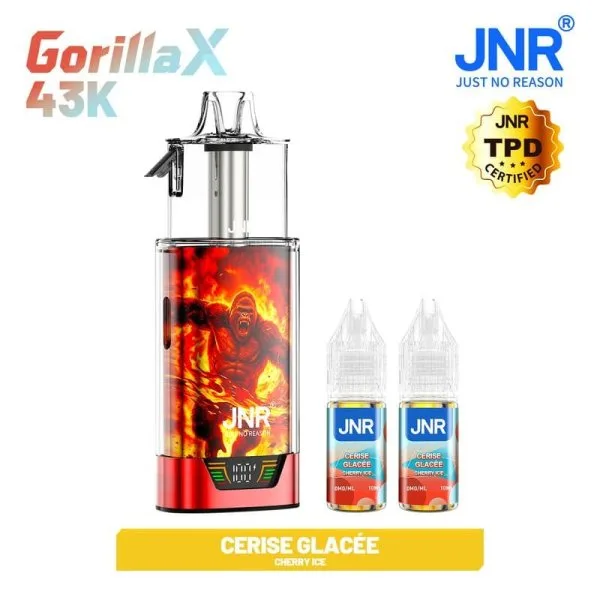 Pack Gorilla X 43K 1000mAh 15ml / 0% - JNR - image 8