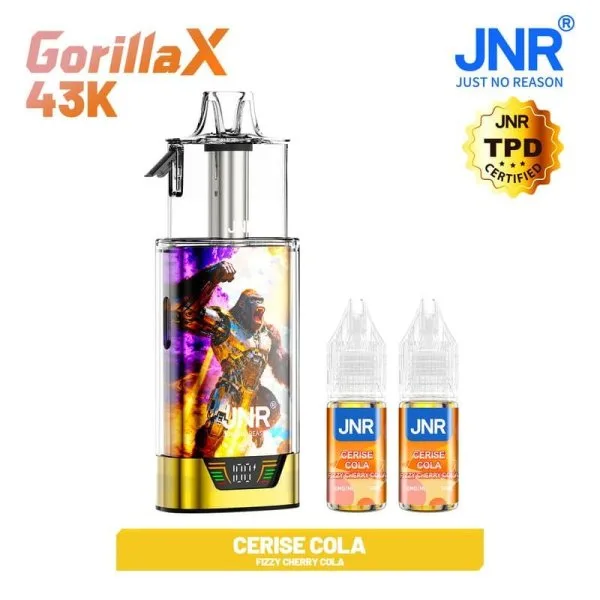 Pack Gorilla X 43K 1000mAh 15ml / 0% - JNR - image 9