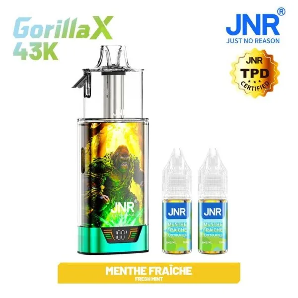 Pack Gorilla X 43K 1000mAh 15ml / 0% - JNR - image 10