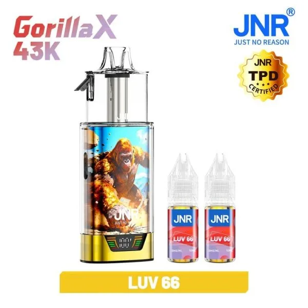 Pack Gorilla X 43K 1000mAh 15ml / 0% - JNR - image 12
