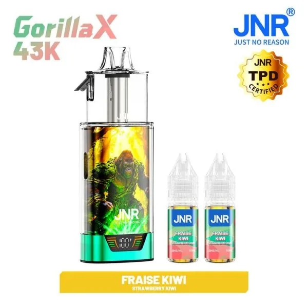 Pack Gorilla X 43K 1000mAh 15ml / 0% - JNR - image 21