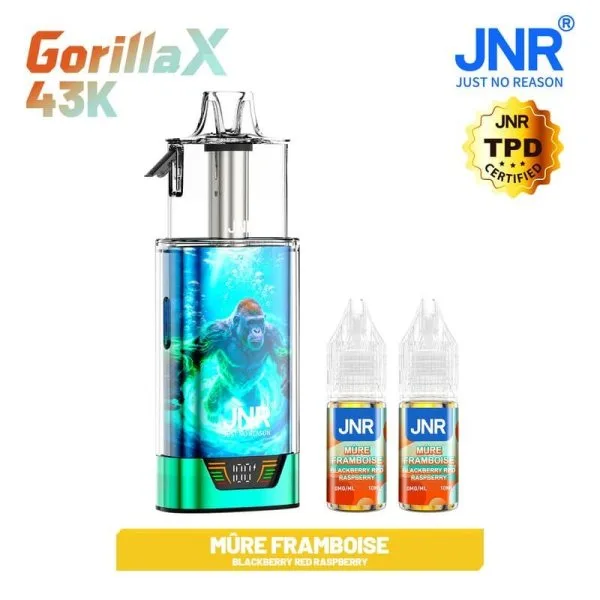 Pack Gorilla X 43K 1000mAh 15ml / 0% - JNR - image 22