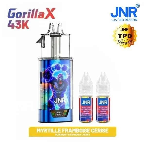 Pack Gorilla X 43K 1000mAh 15ml / 0% - JNR - image 23