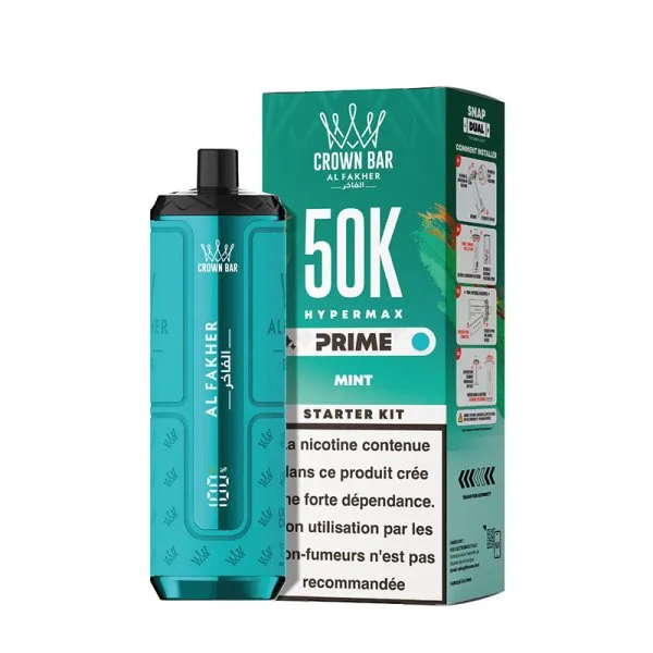 Starter Kit Hypermax Prime 50k 1000mAh 20ml / 6mg - Crown Bar by Al Fakher - image 3