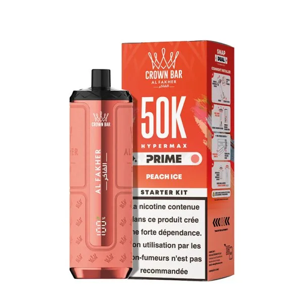 Starter Kit Hypermax Prime 50k 1000mAh 20ml / 6mg - Crown Bar by Al Fakher - image 4