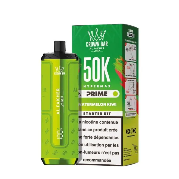 Starter Kit Hypermax Prime 50k 1000mAh 20ml / 6mg - Crown Bar by Al Fakher - image 6