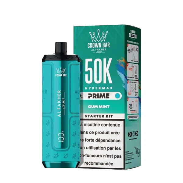 Starter Kit Hypermax Prime 50k 1000mAh 20ml / 6mg - Crown Bar by Al Fakher - image 11