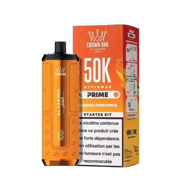 Starter Kit Hypermax Prime 50k 1000mAh 20ml / 6mg - Crown Bar by Al Fakher - image 13